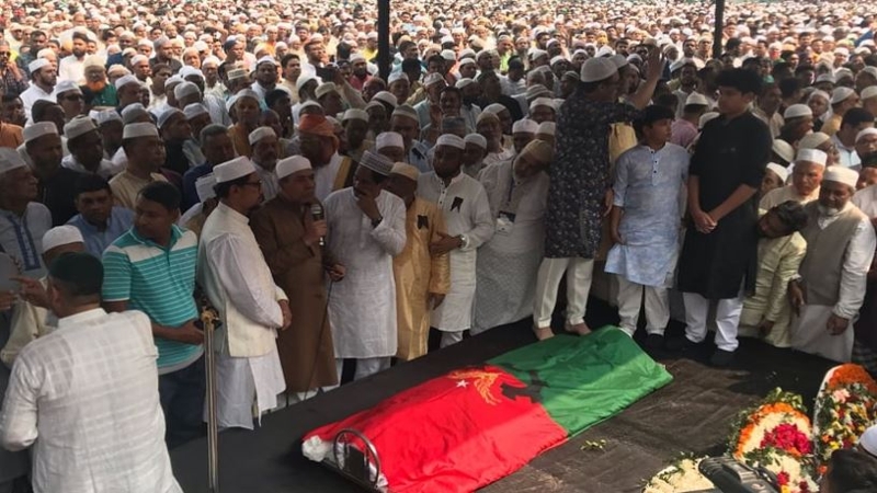 লাখো মানুষের শ্রদ্ধা আর আঁখিজলে নোমানের শেষ বিদায়