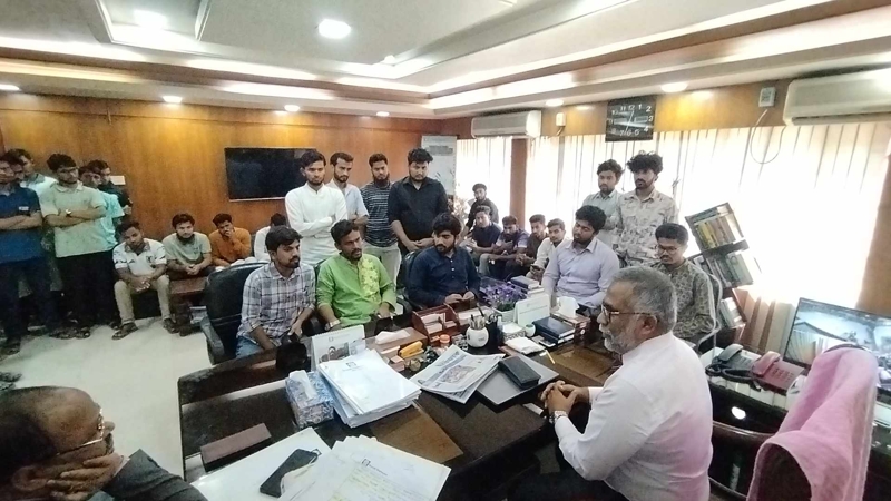 ফ্যাসিবাদ বিরোধী অবস্থানে সোচ্চার ইবি বৈষম্যবিরোধী ছাত্র আন্দোলন