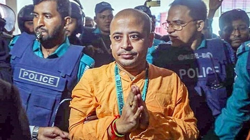 আজ হচ্ছে না চিন্ময় দাসের জামিন শুনানি