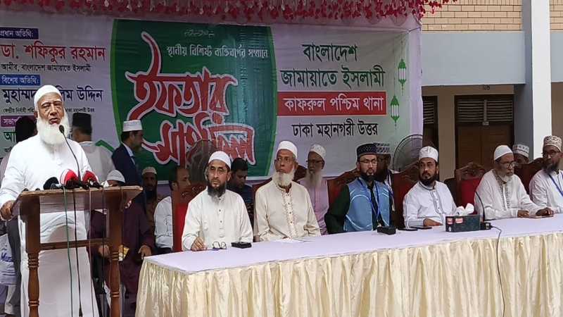 গাজা অপরাজেয় : শফিকুর রহমান