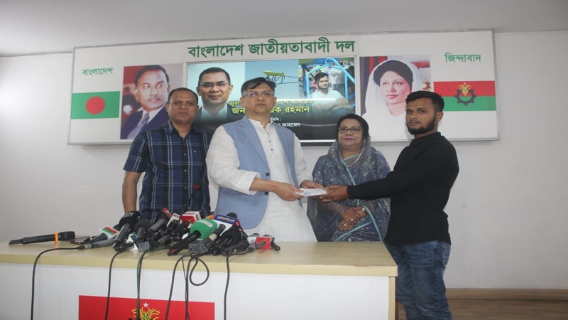 জুলহাসকে দ্বিতীয় দফায় আর্থিক সহায়তা দিলেন তারেক রহমান