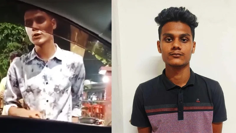 চাঁদা আদায় ভাইরাল ভিডিওর সেই যুবক আটক
