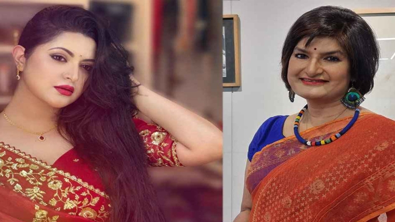 পরীমণির পাশে দাঁড়ালেন মুন্নী সাহা