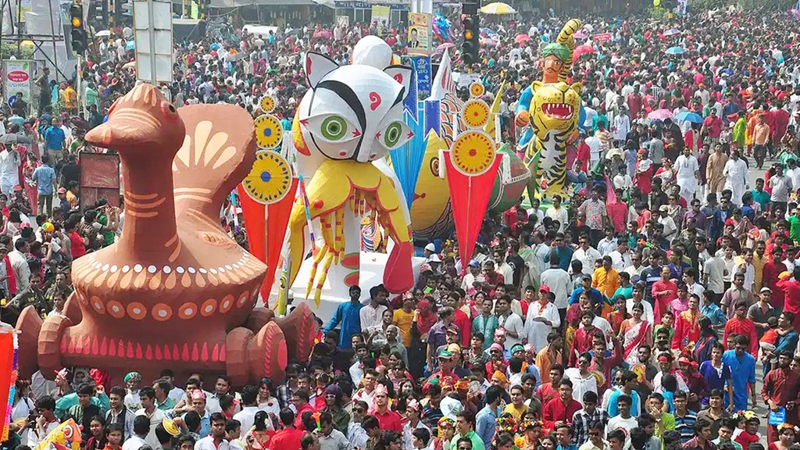 ‘বর্ষবরণ আনন্দ শোভাযাত্রা’ শুরু হবে সকাল ৯টায়
