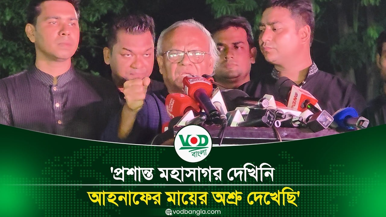 'প্রশান্ত মহাসাগর দেখিনি, আহনাফের মায়ের অশ্রু দেখেছি