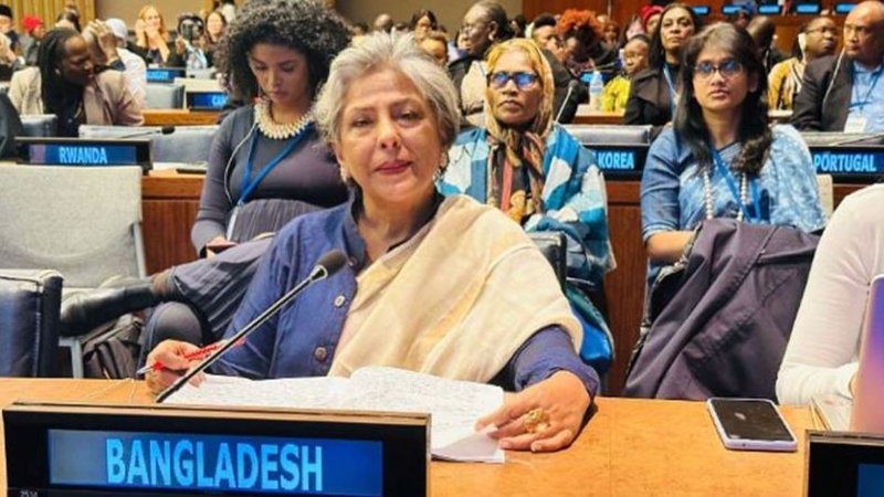 জুলাই বিদ্রোহের অগ্রভাগে ৬৫% নারী ছিল: উপদেষ্টা শারমীন