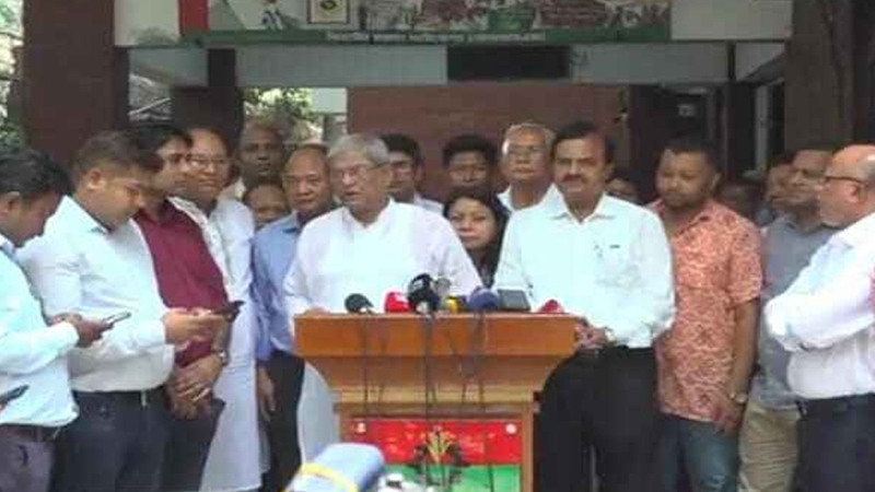 নির্বাচন প্রক্রিয়া তরান্বিত করতে বলেছে বিএনপি