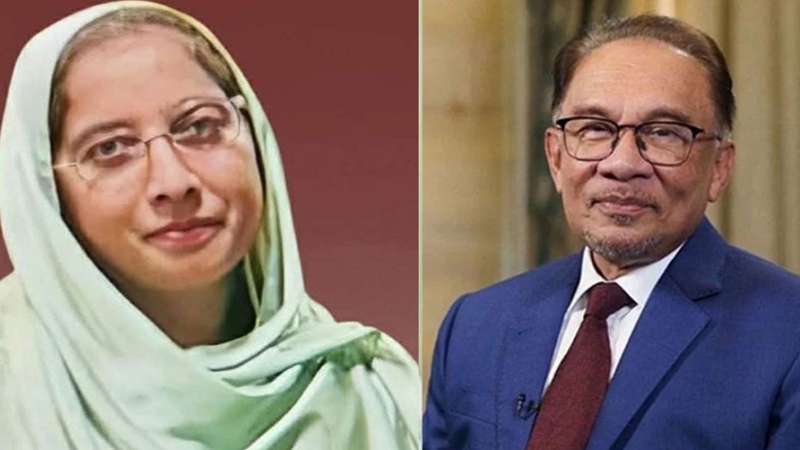 শিক্ষিকা মাহেরীনের প্রশংসা করে মালয়েশিয়ার প্রধানমন্ত্রীর শোক