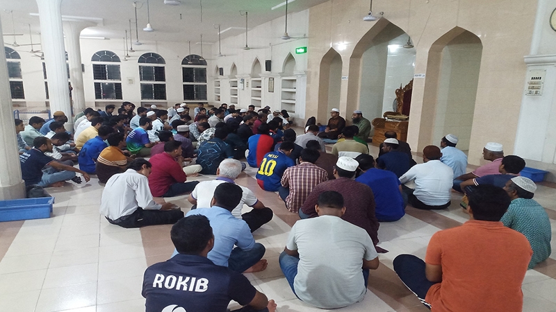 বিমান দুর্ঘটনায় আহত ও নিহতদের জন্য জাবি শিবিরের দোয়া মাহফিল