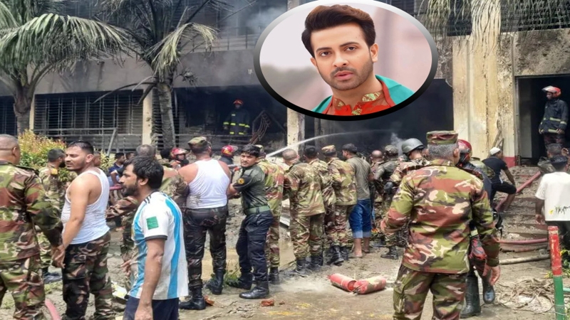 আল্লাহ যেন আহতদের দ্রুত সুস্থতা দান করেন : শাকিব খান