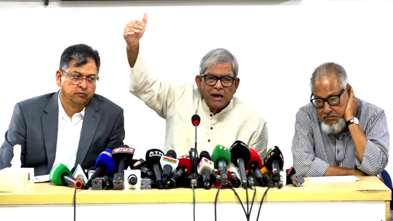 ঐকমত্যে সহযোগিতা, অযৌক্তিক প্রস্তাবে ভিন্নমত  —মির্জা ফখরুল