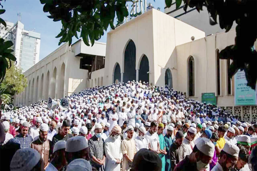 বায়তুল মোকাররমে ঈদের ৫ জামাত