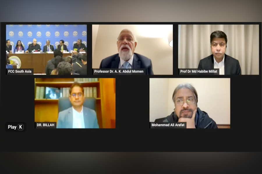 দিল্লিতে প্রকাশ্যে আ’লীগ নেতাদের সংবাদ সম্মেলন