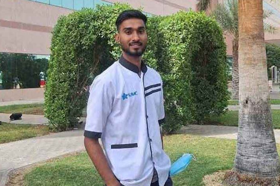 সৌদি আরবে সড়ক দুর্ঘটনায় নিহত আখাউড়ার প্রবাসী যুবক মো. হানিফ মিয়া। ছবি: সংগৃহীত