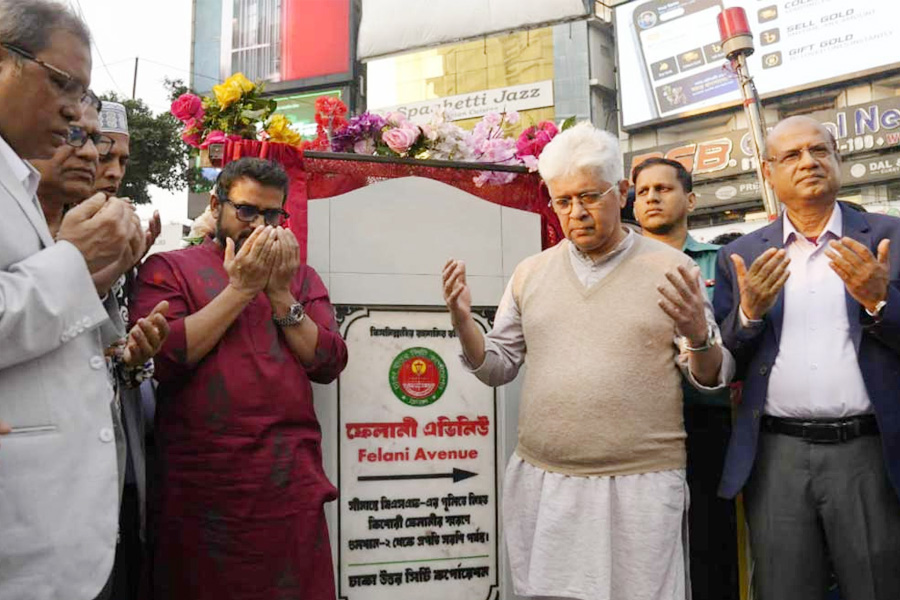 ঢাকায় ফেলানীর নামে সড়ক উদ্বোধন