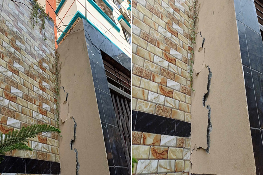 মধ্যম মাত্রার ভূমিকম্পে কেঁপে উঠল রাজধানীসহ দেশের বিভিন্ন এলাকা