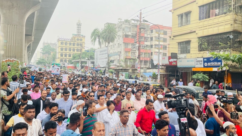 আমিনুল হকের জনপ্রিয়তায় ঈর্ষান্বিত হয়ে এনসিপি’র অপপ্রচার