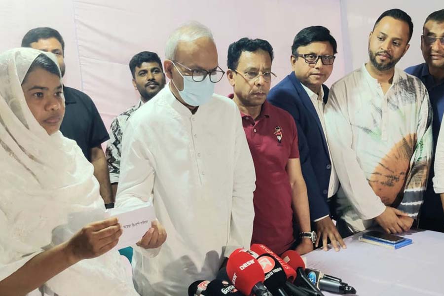 জুলাই বিপ্লবে শহীদ ইউসুফের পরিবারের পাশে তারেক রহমান