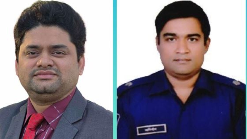 অতিরিক্ত পুলিশ সুপার অনির্বান ও নির্বাহী ম্যাজিস্ট্রেট সাইফুল গ্রেপ্তার