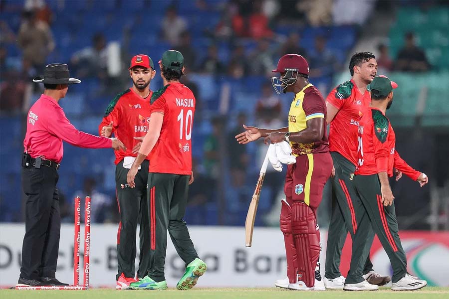 ওয়েস্ট ইন্ডিজের কাছে হোয়াইটওয়াশ বাংলাদেশ
