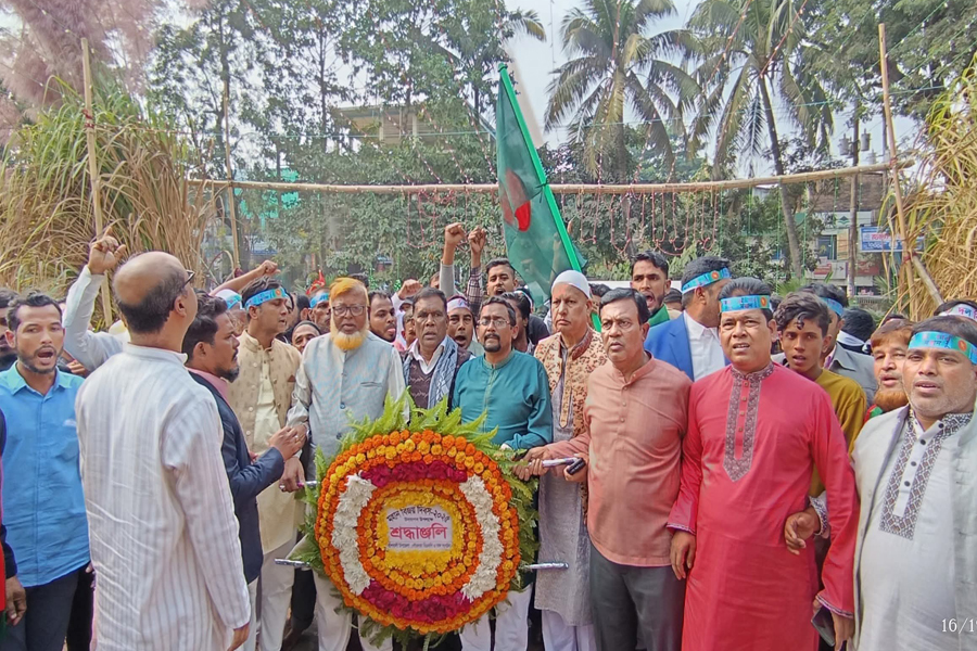 বাঁশখালীতে বিএনপির বিজয় দিবসের র্যালিতে পাপ্পা