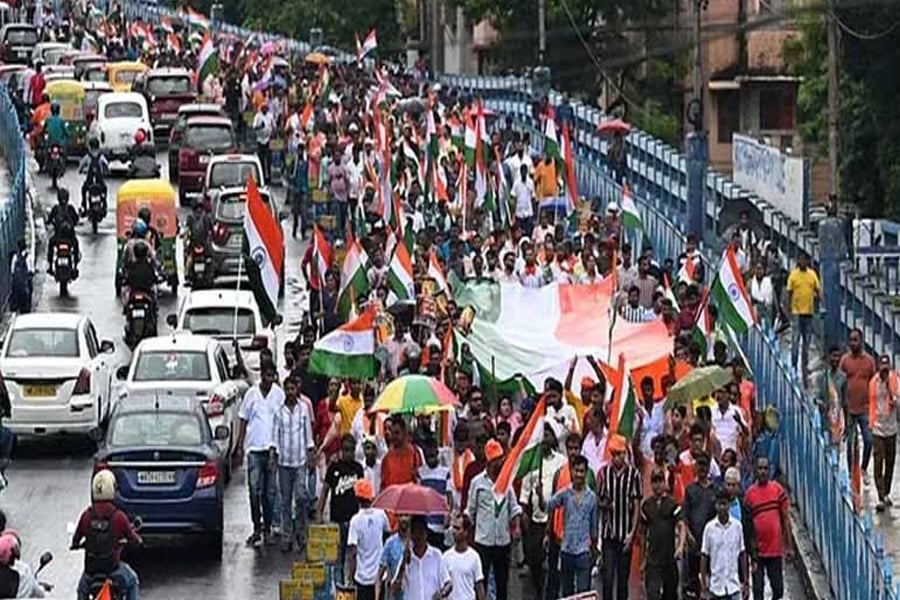 কলকাতায় সাংবাদিকদের বিক্ষোভ