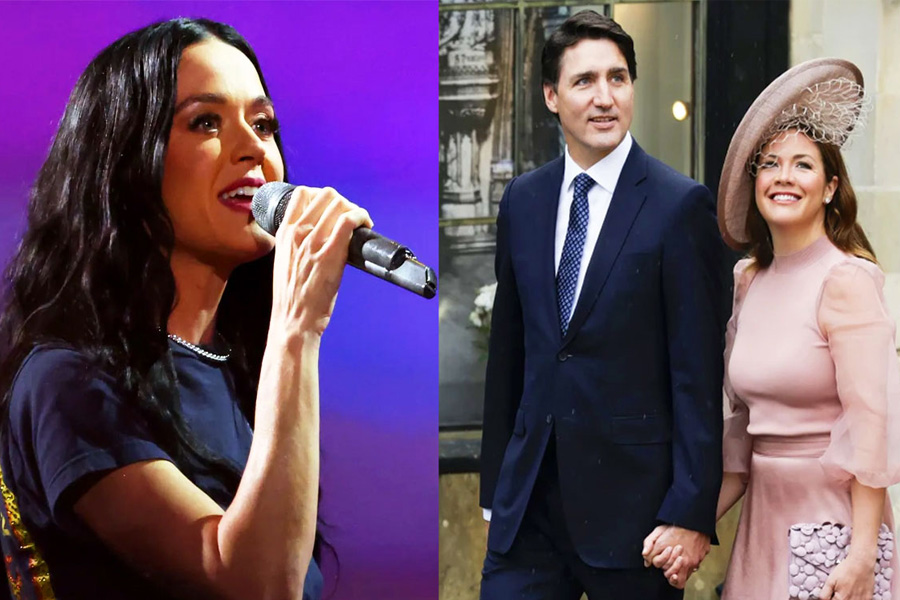 কেটি পেরির সঙ্গে ট্রুডোর প্রেম-গুঞ্জন