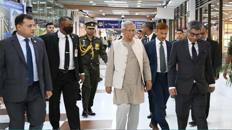 রাষ্ট্রীয় সফরে মালয়েশিয়ার উদ্দেশে প্রধান উপদেষ্টা
