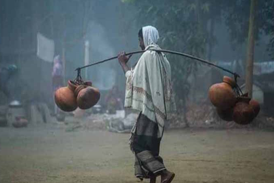 রাজশাহীতে হিমেল বাতাসে বেড়েছে শীতের তীব্রতা