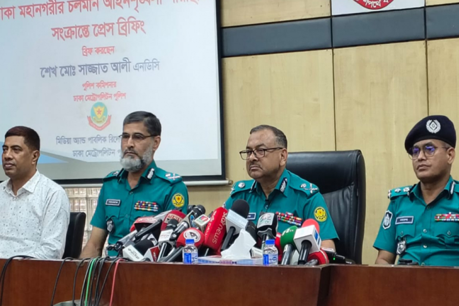 ১৩ নভেম্বর নিয়ে আতঙ্কের কারণ নেই: ডিএমপি কমিশনার