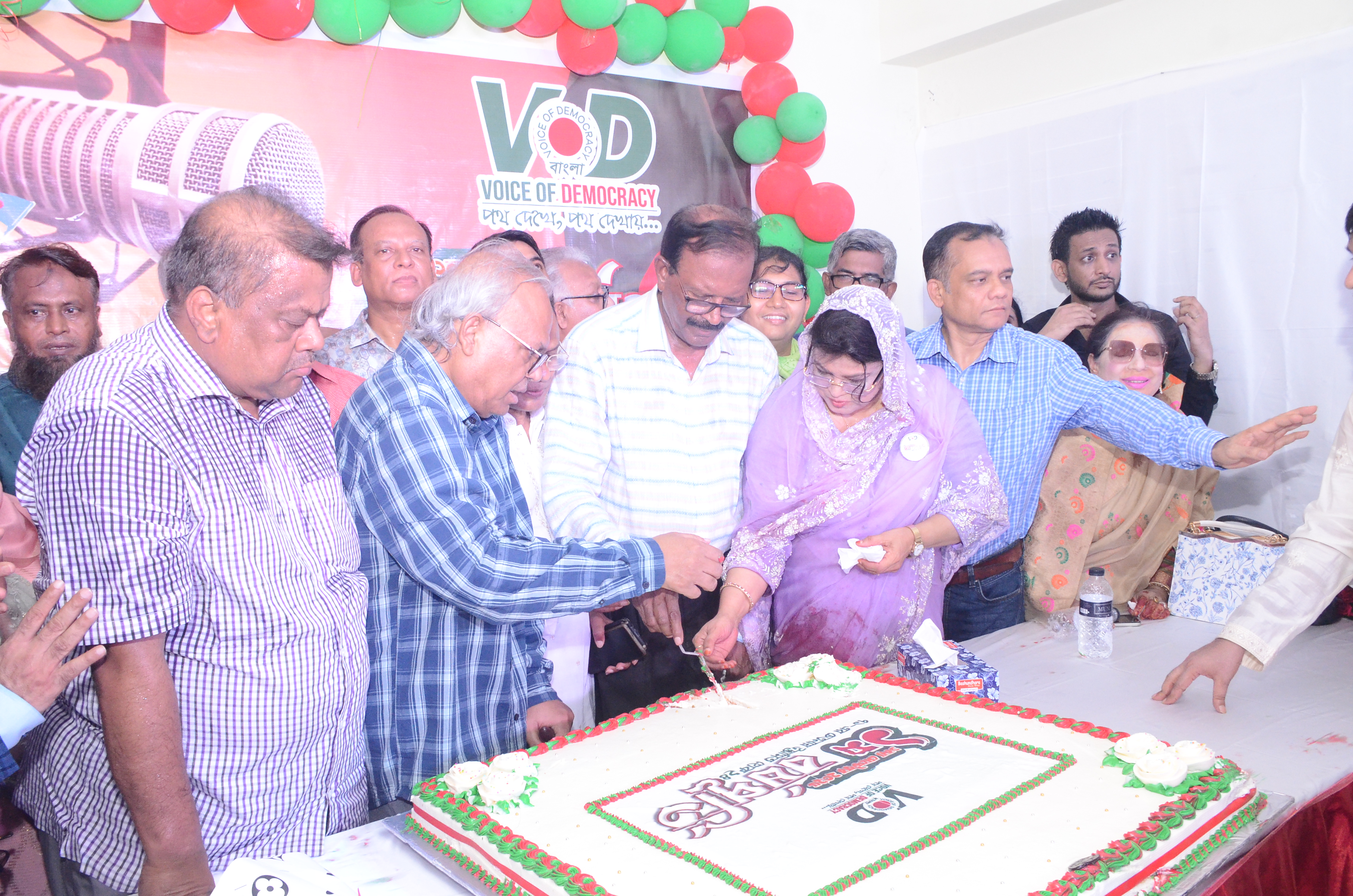 জাঁকজমক আয়োজনে ভিওডি বাংলা’র প্রথম বর্ষপূর্তি উদযাপিত