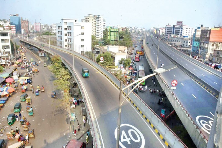 ফাঁকা রাস্তা যেন ঈদের আমেজ