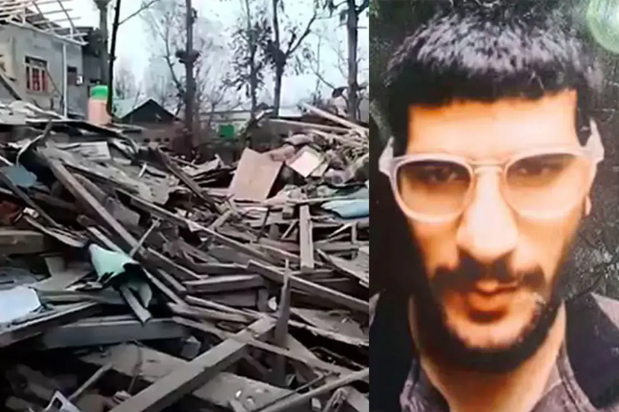 আত্মঘাতী হামলা: গুঁড়িয়ে দেওয়া হলো অভিযুক্তের বাড়ি