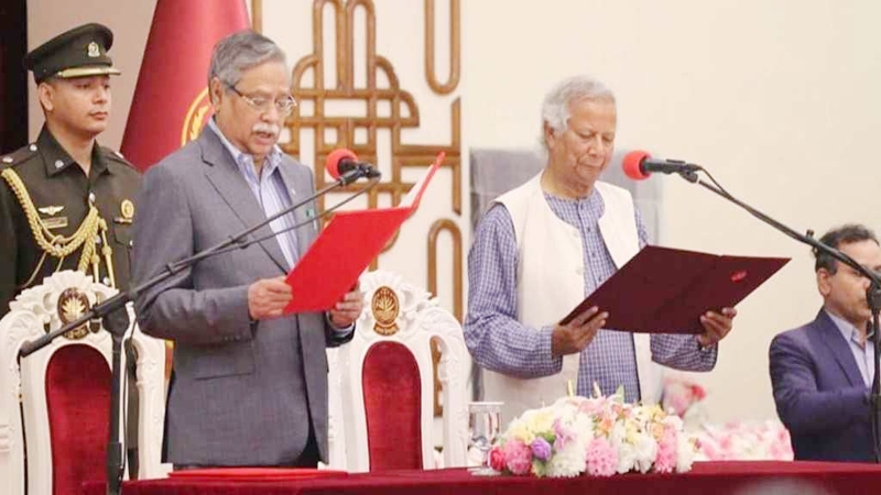 অন্তর্বর্তীকালীন সরকারের ১ বছর পূর্ণ