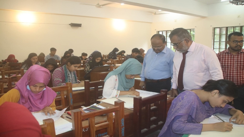 ইবি'র চারুকলা বিভাগের ব্যবহারিক পরীক্ষা অনুষ্ঠিত