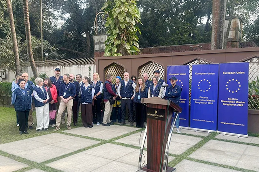 অংশগ্রহণমূলক ও গ্রহণযোগ্য নির্বাচন প্রত্যাশা ইইউ পর্যবেক্ষক দলের