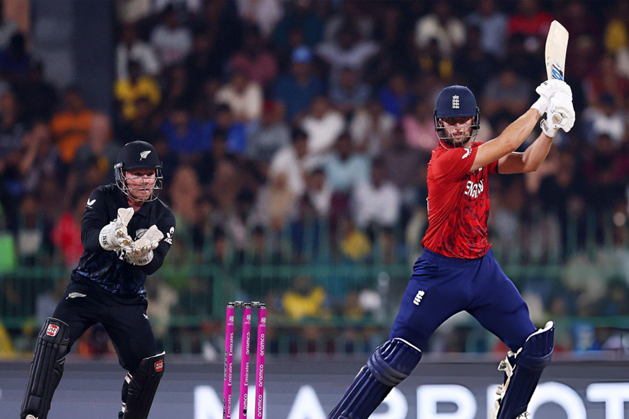 নিউজিল্যান্ডকে হারিয়ে গ্রুপ চ্যাম্পিয়ন ইংল্যান্ড