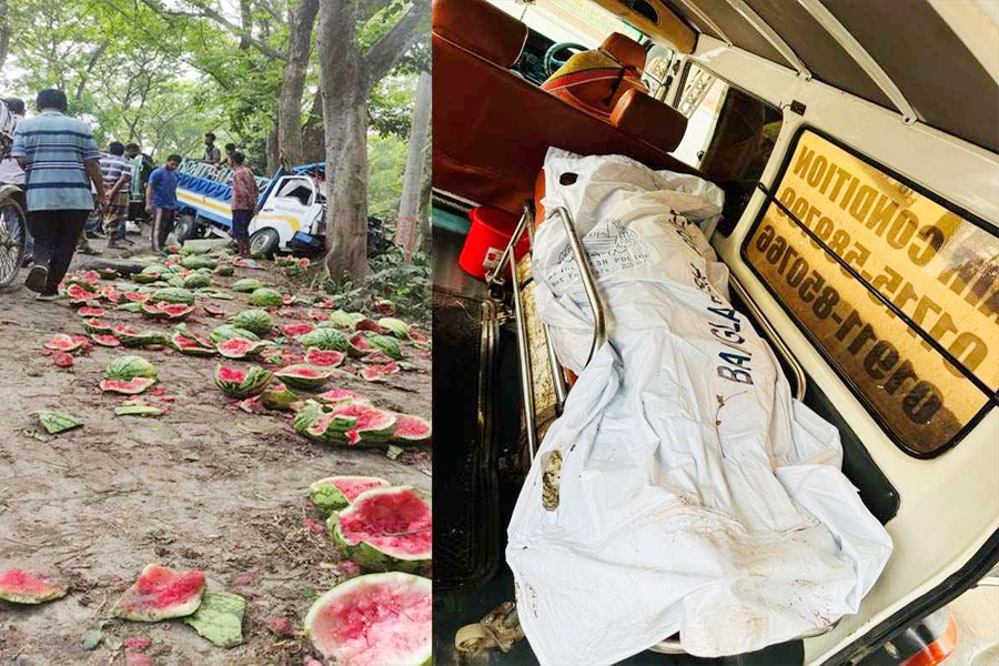 ফরিদপুরে গাছের সঙ্গে পিকআপের ধাক্কা, ব্যবসায়ী নিহত