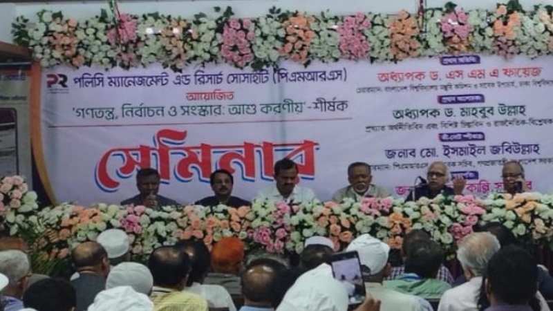 নির্বাচন ইস্যুতে ডিসেম্বর ও জুনে তেমন পার্থক্য নেই- এসএমএ ফায়েজ