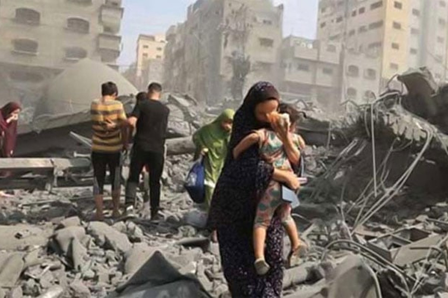 যুদ্ধবিরতির মধ্যেই গাজায় ইসরায়েলি বিমান হামলা, নিহত ২০