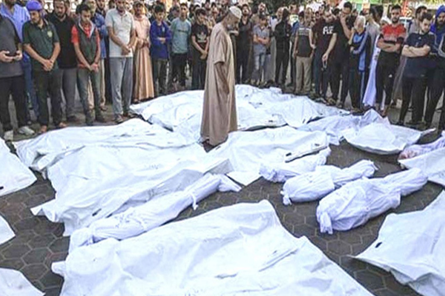 গাজায় ইসরায়েলি হামলায় একদিনে নিহত ৯৮