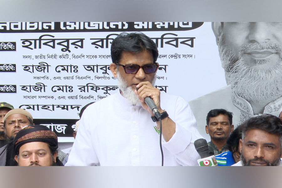 ঢাকা-৯ উন্নয়নের কেন্দ্রে রূপান্তরের প্রতিশ্রুতি হাবিবের