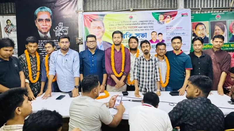 ছাত্রদলে যোগ দিলেন বৈষম্যবিরোধীর ৫ নেতা