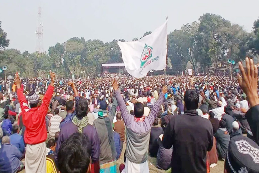 জামায়াতের ১০ দলীয় জোটের বিশাল জনসভা