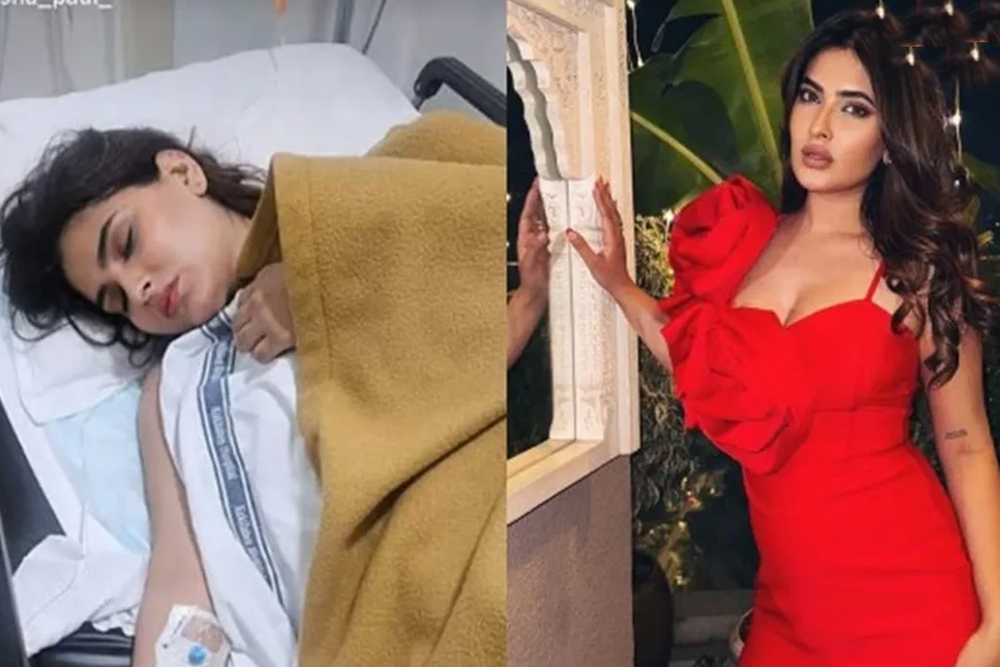 চলন্ত ট্রেন থেকে লাফিয়ে আহত অভিনেত্রী কারিশমা