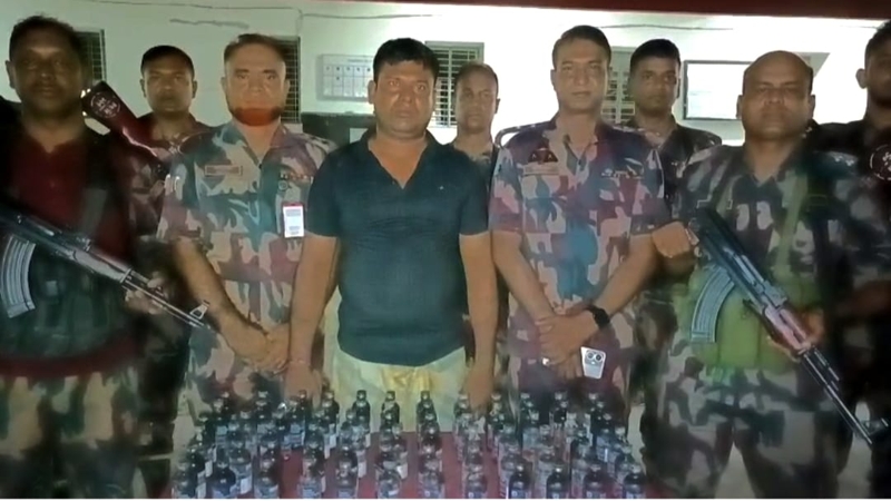 কুষ্টিয়ায় ৮ কোটি ৮৪ লক্ষ টাকার ভারতীয় মাদকদ্রব্যসহ আটক ১