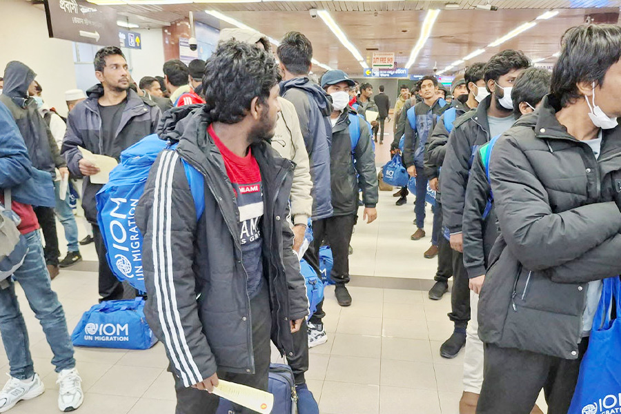 লিবিয়া থেকে দেশে ফিরলেন ১৬৫ বাংলাদেশি নাগরিক