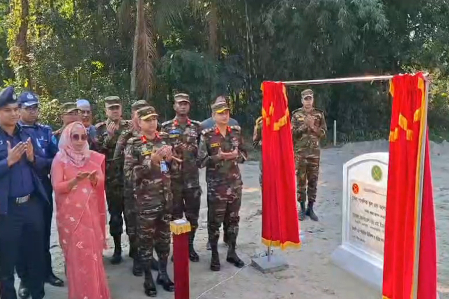 রাজবাড়ীতে সেনা পাবলিক স্কুল অ্যান্ড কলেজের ভিত্তিপ্রস্তর স্থাপন