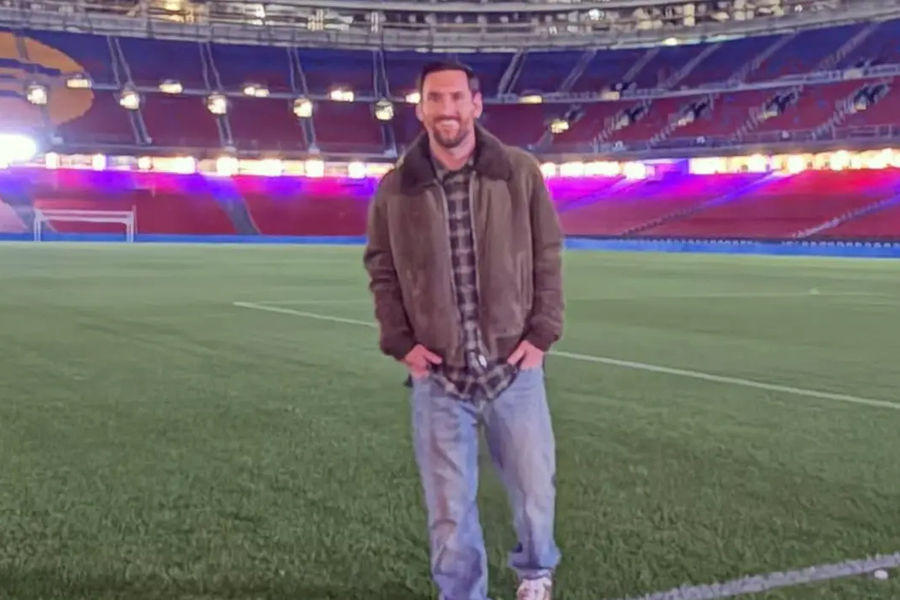 ক্যাম্প ন্যুতে মেসির গোপন সফর