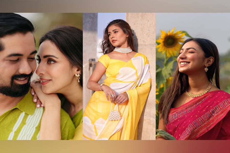 বসন্ত ও ভালোবাসা দিবসে তারকাদের রঙিন উপস্থিতি